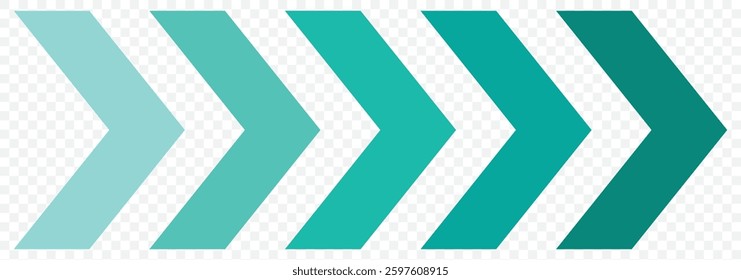 Arrow icon. Set black arrows symbols. Blend effect. Vector isolated on Transparent background. EPS 10.