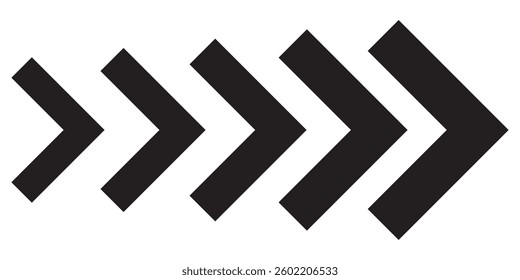 Arrow icon. Set black arrows symbols. Blend effect. Vector isolated on white background. EPS 10.