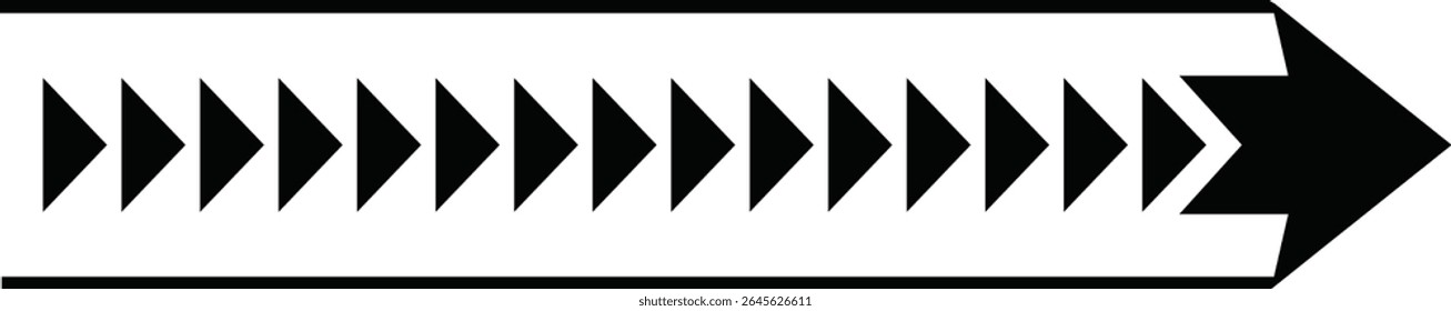 Icono de flecha. Establezca símbolos de flechas negras. Efecto de mezcla. Vector aislado background.white.on	

