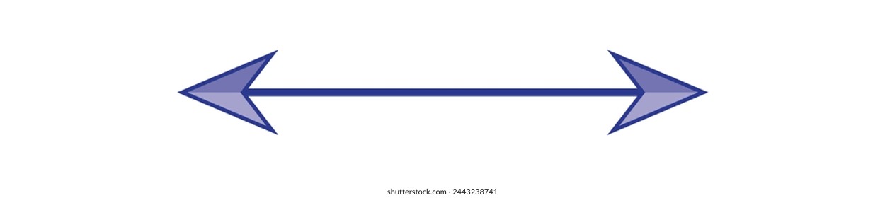 Conjunto de iconos de flecha. Colección de pictogramas de menú esquemático de alta calidad en estilo plano moderno. Símbolo de información negro para diseño web y aplicación móvil sobre fondo blanco. Logotipo de línea de flecha.