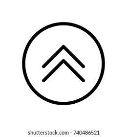 Arrow icon set. Collection of high quality outline menu pictograms in modern flat style. Black information symbol for web design and mobile app on white background. Arrow line logo.