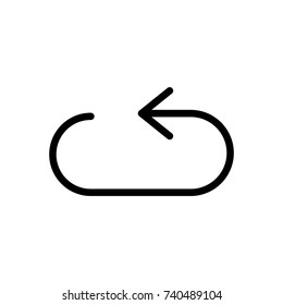 Arrow icon set. Collection of high quality outline menu pictograms in modern flat style. Black information symbol for web design and mobile app on white background. Arrow line logo.