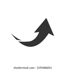 Arrow icon set. Colored arrow symbols. Arrow of different types. Arrow isolated vector graphic elements.