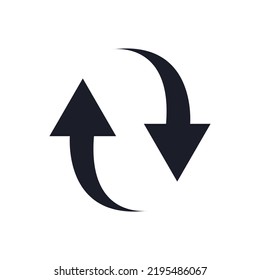 Arrow icon set. Colored arrow symbols. Arrow of different types. Arrow isolated vector graphic elements.