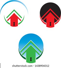 Arrow icon set, direction, arrowhead, target