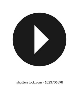 Arrow icon set. Direction control button. Menu navigation pointer symbol. Web interface and application next indicator sign. Simple flat shape logo. Vector illustration image.
