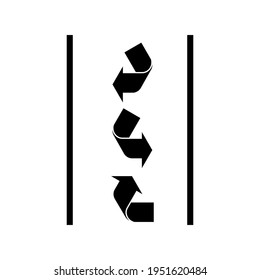arrow icon set isolated on white background. vector