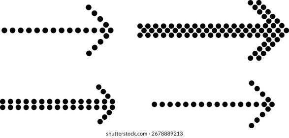 Arrow icon set isolated on white background.Black arow icon set vector silhouette design isolated on white background. Illustration Arrow icon set isolated on white background.Black arow icon set vect