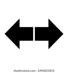 El ícono de flecha se establece en un Grande conjunto negro. Icono de flecha. Colección de flechas de Vector. Flecha. Cursor. Modernas flechas simples. Aislado en un fondo en blanco y editable.