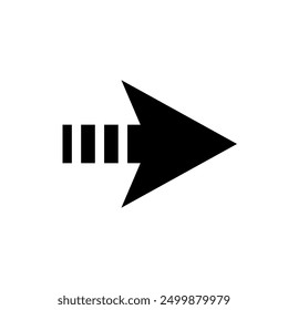 The arrow icon is set to a large black set. Arrow icon. Collection of vector arrows. Arrow. Cursor. Modern simple arrows. Isolated on a blank and editable background.