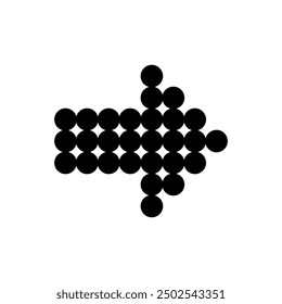 The arrow icon is set to a large black set. Arrow icon. Collection of vector arrows. Arrow. Cursor. Modern simple arrows. Isolated on a blank and editable background.