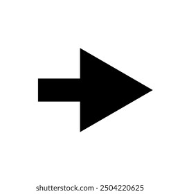 El ícono de flecha se establece en un Grande conjunto negro. Icono de flecha. Colección de flechas de Vector. Flecha. Cursor. Modernas flechas simples. Aislado en un fondo en blanco y editable.