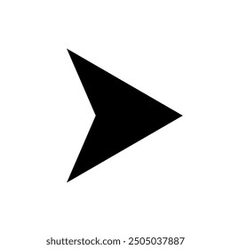 The arrow icon is set to a large black set. Arrow icon. Collection of vector arrows. Arrow. Cursor. Modern simple arrows. Isolated on a blank and editable background.