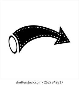 arrow icon set simple collection. Arrows set vector black.