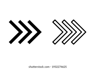 Conjunto de iconos de flecha. Símbolo de flecha. Signo de flecha para tu diseño web