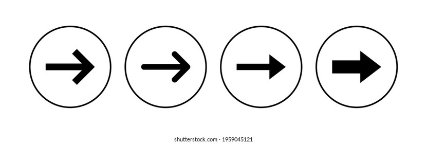 Arrow icon set. Arrow symbol. Arrow sign for your web design.