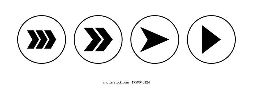 Arrow icon set. Arrow symbol. Arrow sign for your web design.
