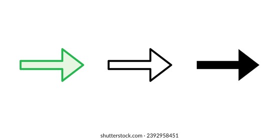 Arrow icon set. Arrow symbol. Arrow sign for your web design.