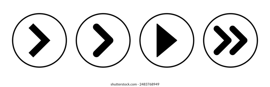 Arrow icon set. Arrow symbol. Arrow sign for your web design.