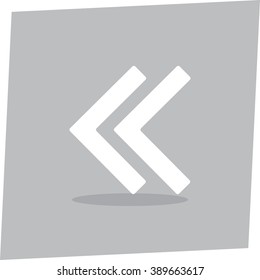 Arrow icon set. Vector.