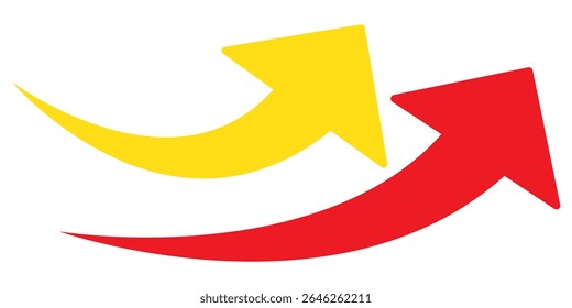 Arrow icon set, arrow icon vector . Black long up arrow icon vector . arrow pointing upward.