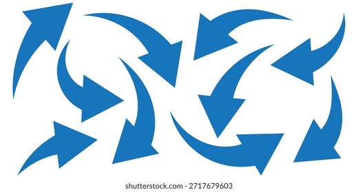 Conjunto de iconos de flecha, Vector de iconos de flecha . Vector de icono de flecha negra larga hacia arriba. flecha que apunta hacia arriba.