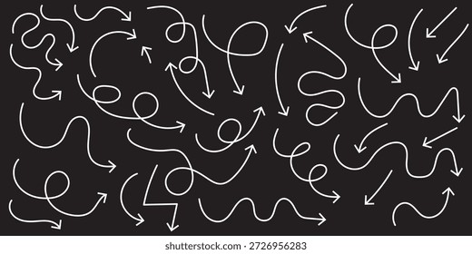 Conjunto de iconos de flecha, Vector de iconos de flecha . Vector de icono de flecha negra larga hacia arriba. flecha que apunta hacia arriba.