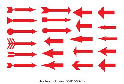 Arrow icon set. Arrow icon. Arrow vector collection. Arrow, Cursor, Modern simple arrows. Vector illustration