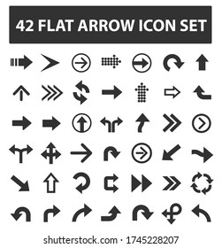 Arrow Icon Set Vector Design