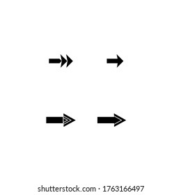 
Arrow icon set vector illustration Logo Template design