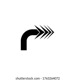 
Arrow icon set vector illustration Logo Template design
