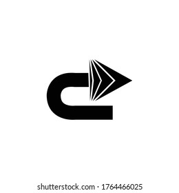 Arrow icon set vector illustration Logo Template design