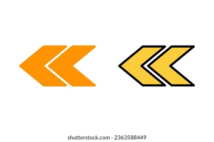 Arrow icon set for web and mobile app. Arrow sign and symbol for web design.