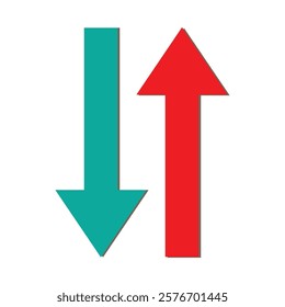 Arrow icon set white background vector illustration.