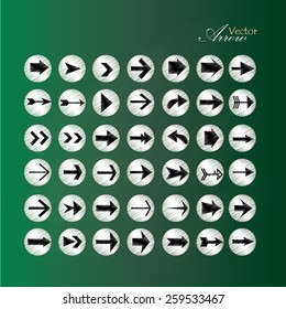 arrow icon set,arrow on chalkboard,arrow illustration,basic arrow,standard arrow , arrow vector     