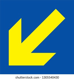 arrow icon sign