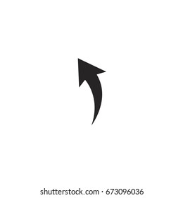 arrow icon. sign design