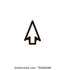arrow icon. sign design