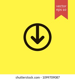 arrow. arrow icon. sign design. Vector EPS 10.
