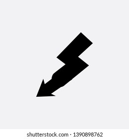 arrow icon sign signifier vector