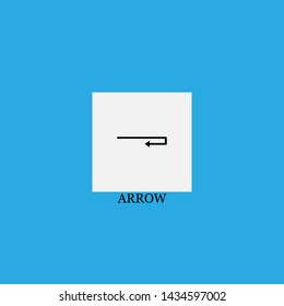 arrow icon sign signifier vector