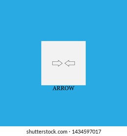 arrow icon sign signifier vector