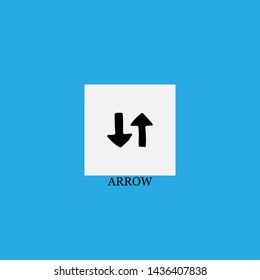 arrow icon sign signifier vector