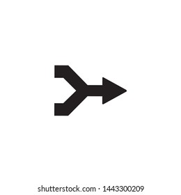 arrow icon sign signifier vector