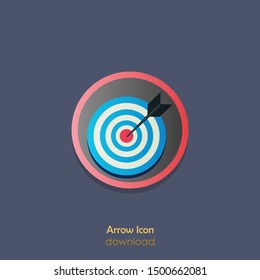 Arrow Icon. Arrow Sign Symbol. Illustration Of Arrow. Vector Icon