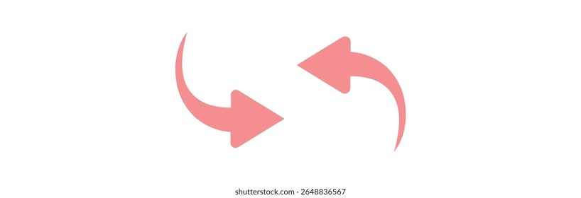 arrow icon sign vector. up and down arrows icon vector. Upward, downward arrows isolated on white background.