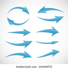 Arrow Icon Sign. Vector Illustration.
