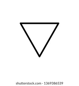 arrow icon. Simple thin line, outline vector of Arrows icons for UI and UX, website or mobile application