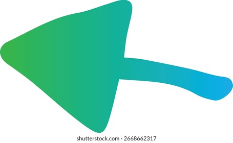 Arrow icon single vector illustration