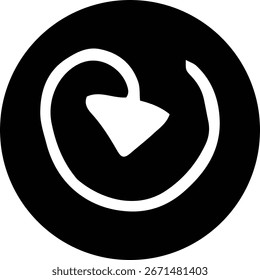 Arrow icon single vector illustration
